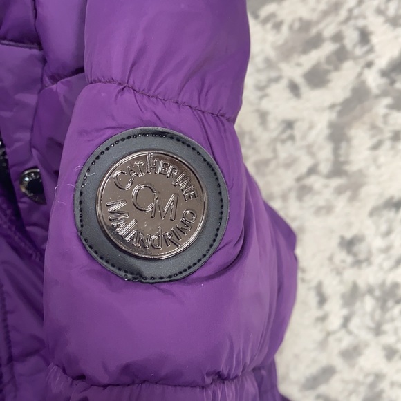 Catherine malandrino purple winter coat size 2T - Picture 3 of 4